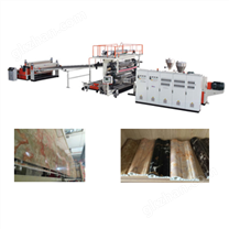 PVC石塑（仿大理石）擠出生產(chǎn)線